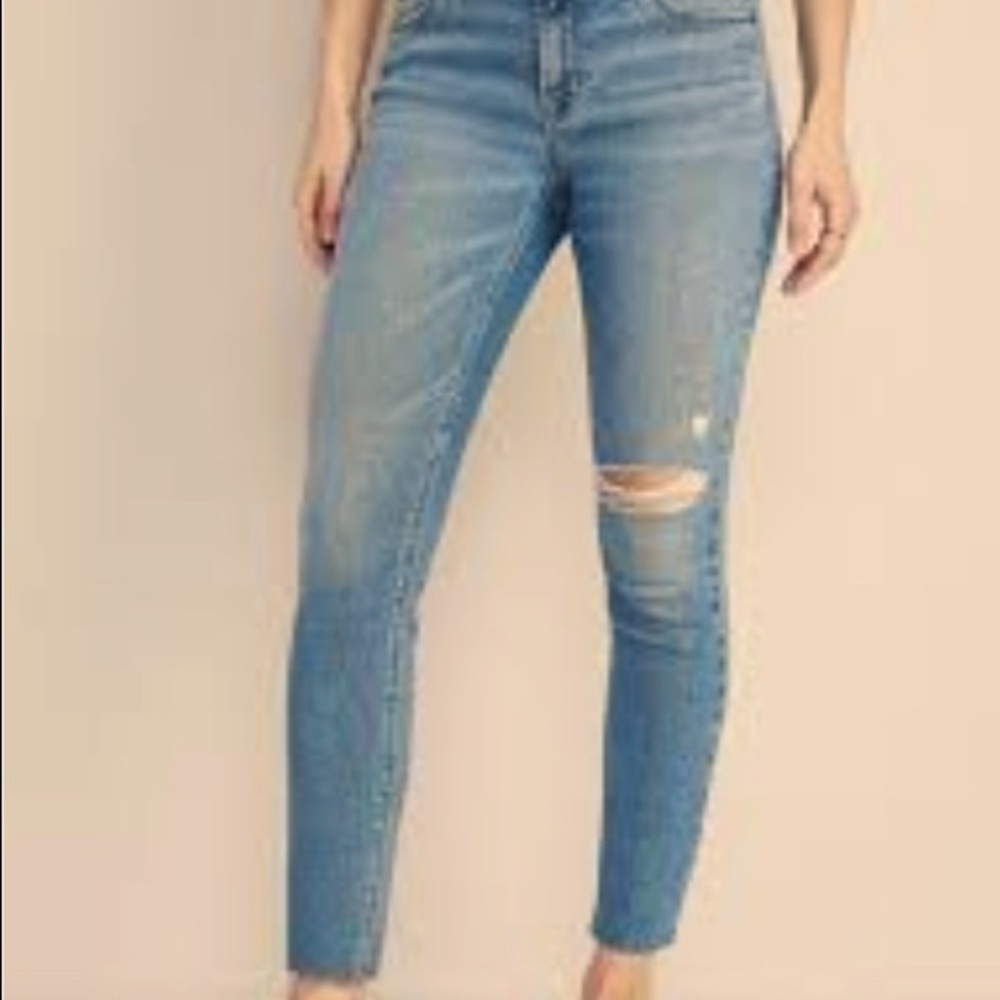 Old Navy Mid Rise Rockstar Jeans